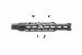 SI-GRIDLOK-HG-15-BK - GridLok 15" Handguard Rail Body Only