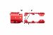 SI-GRIDLOK-SIGHTS-RED - GridLok Modular Parts - Red (DISCONTINUED)