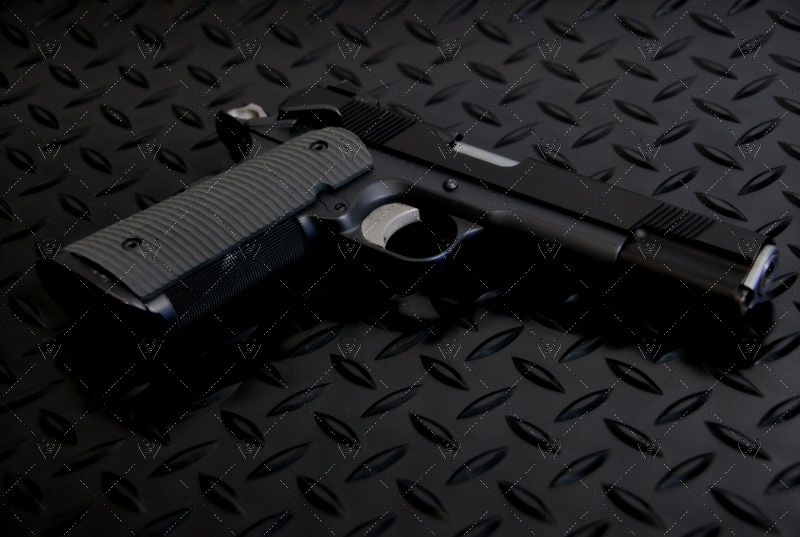 1911 PX™-04 Standard Size - CNC Pistol Grips (Sunrise Pattern