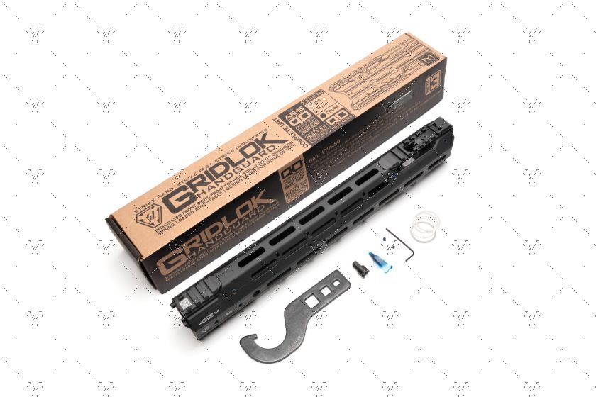 GRIDLOK® Main Body with Sight and Rail Attachments - Black