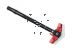 T-Bone Charging Handle for .223/5.56 - Black/Red