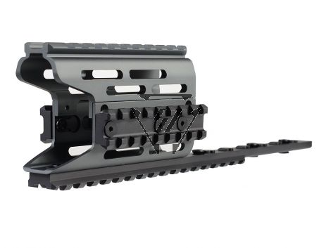 AK Modular / KeyMod Handguard Rail-TRAX 2 - Gray