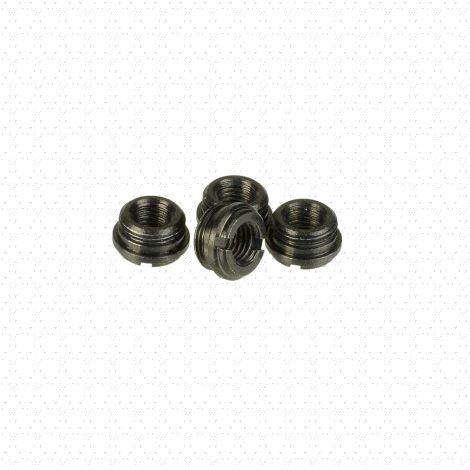 1911 Grip Slimline Screw Bushings with BLACK ZINC COATING
