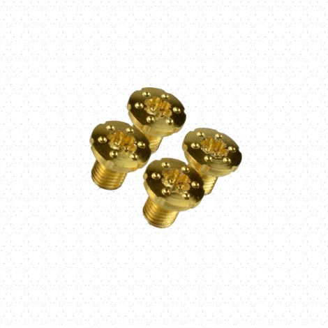 1911 Torx Grip Slimline Screws with TRUE 24K GOLD COATING (DISCONTINUED)