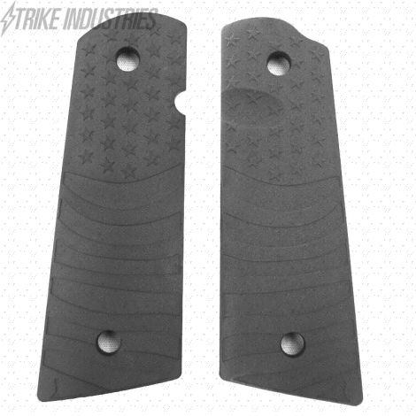 1911 PX™-11 Standard Size - Pistol Grips (Molded Flag Pattern, Matte Finish) (DISCONTINUED)