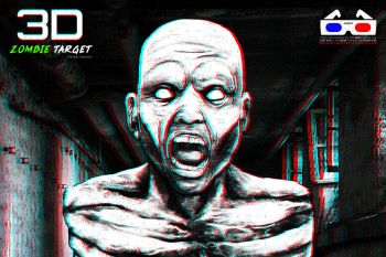3D Zombie Target