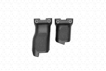 Angled Vertical Grip with Cable Management - Long or Short (Picatinny)