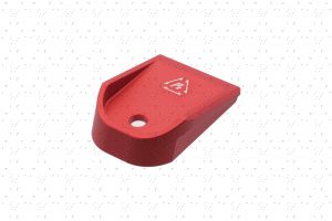 Aluminum Base Plate for GLOCK - Red