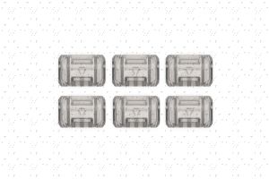 Strike Multidirectional Picatinny Rail Cover with Cable Management (6-pack)