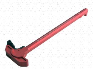 Charging Handle with Extended Latch 308 - Red (Blemished)