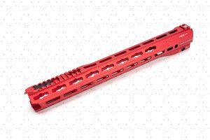GRIDLOK® LITE Rail for AR-15 17" - Red