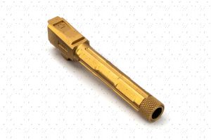 Strike Threaded Barrel for GLOCK™ G19 - Titanium Nitride (TiN)