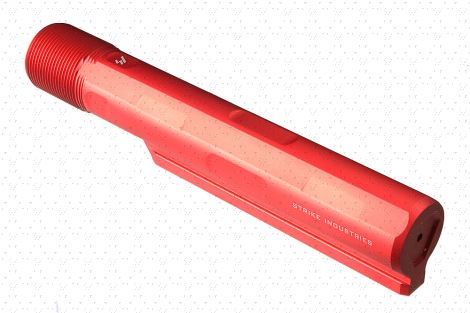Strike Industries Advanced Receiver Extension - Red (Blemished)