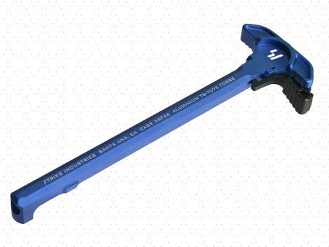Charging Handle with Extended Latch for .223/5.56 - Blue (Blemished)
