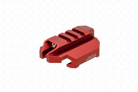Stock Adapter Back Plate for CZ Scorpion EVO 3 - Red (Discontinued)