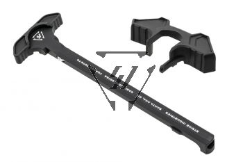 Strike Latchless Charging Handle for .223/5.56 - Black & Polymer ISO Latch Combo