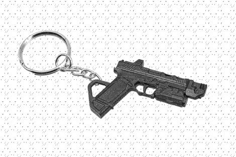 Strike Industries Mini Pistol Keychain